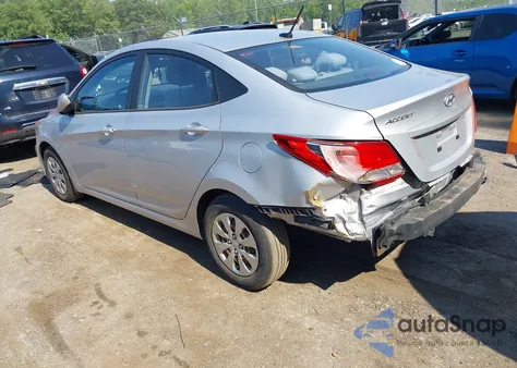 2015 Hyundai Accent Gls from USA, damaged, VIN KMHCT4AEXFU923122